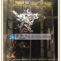 厦门不锈钢装饰性雕花 镂空 切割 屏风 背景图案定制生产