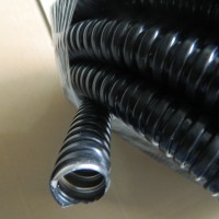 螺旋形包塑金属软管 16线缆护管加厚型阻燃防水包塑蛇皮管 PVC穿线保护套管