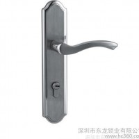工厂不锈钢机械执手门锁，GGL85-802-808不锈钢门锁